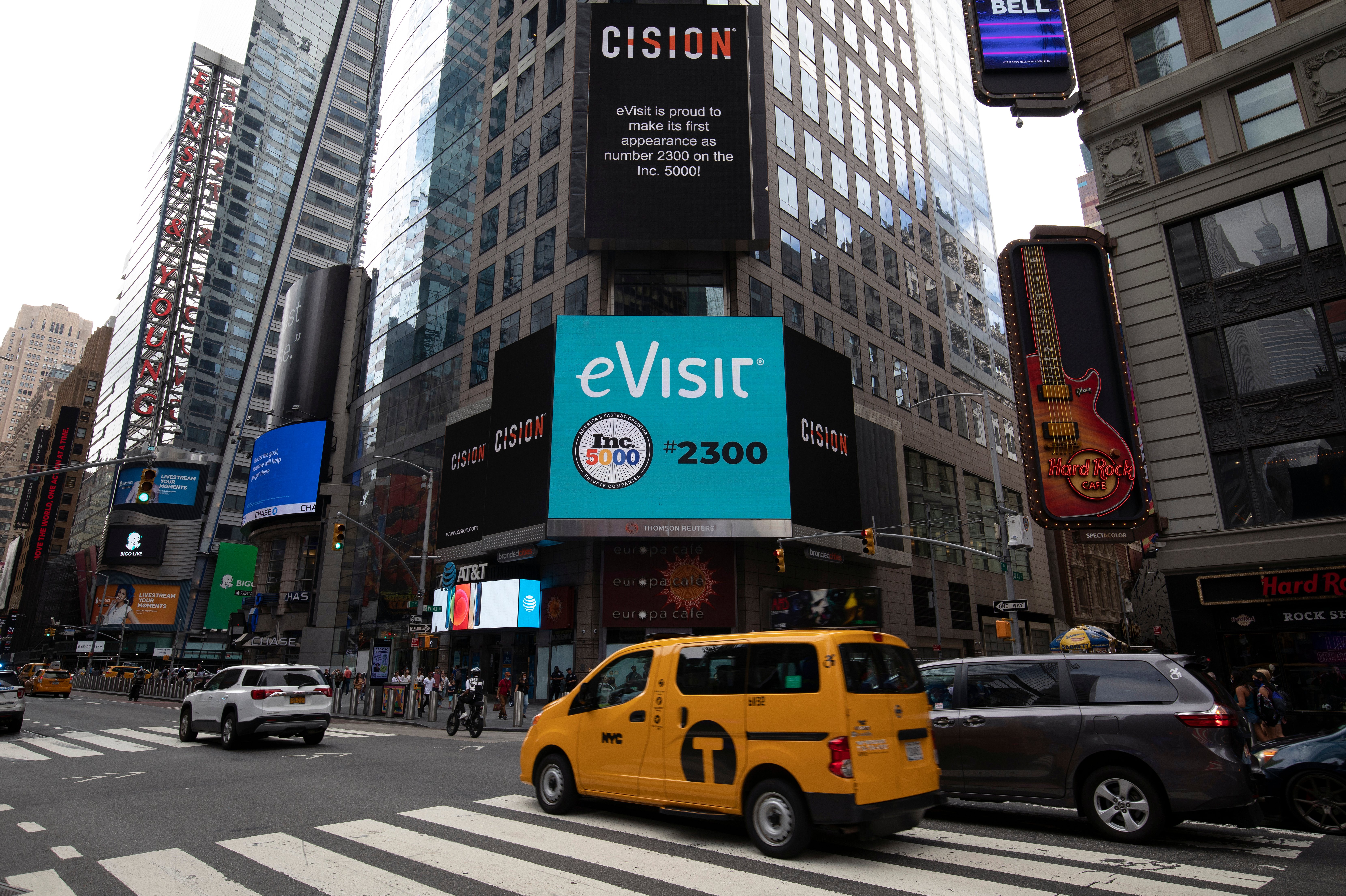 eVist News @ Times Square